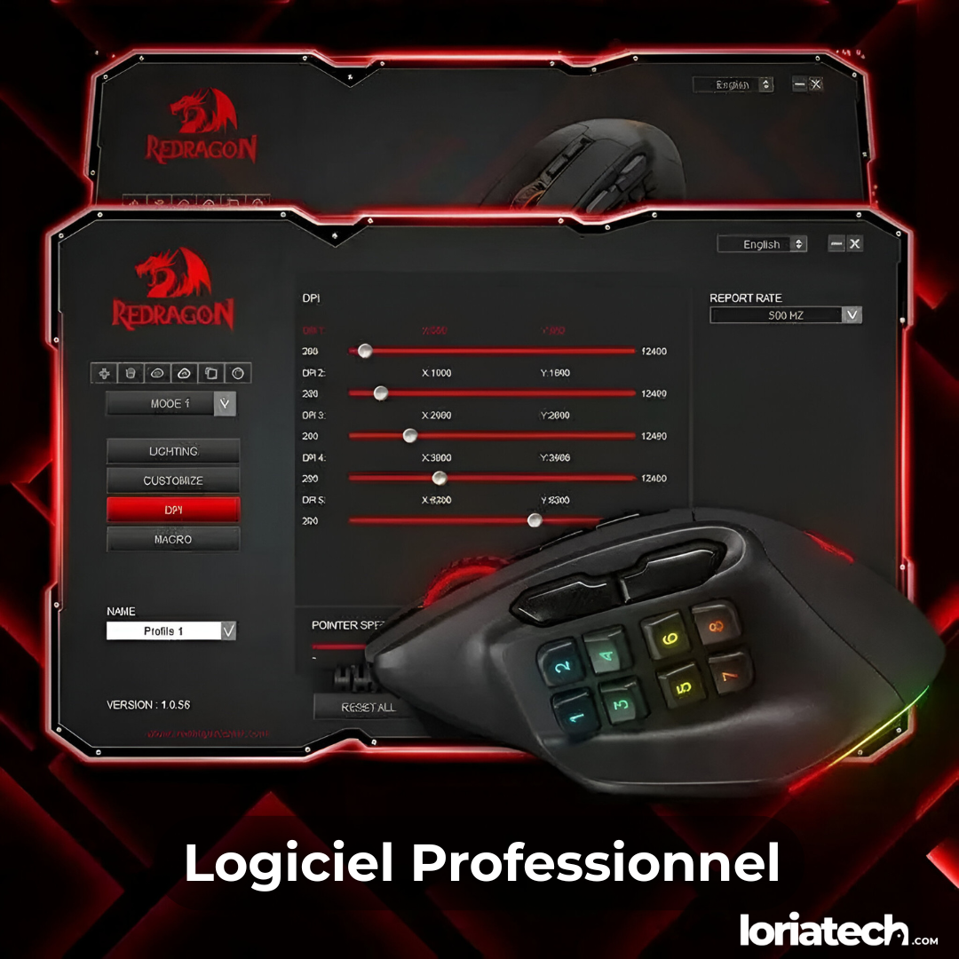 Souris Gaming Pro 15B