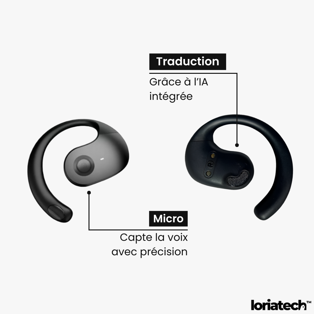 Auscultadores/Tradutores