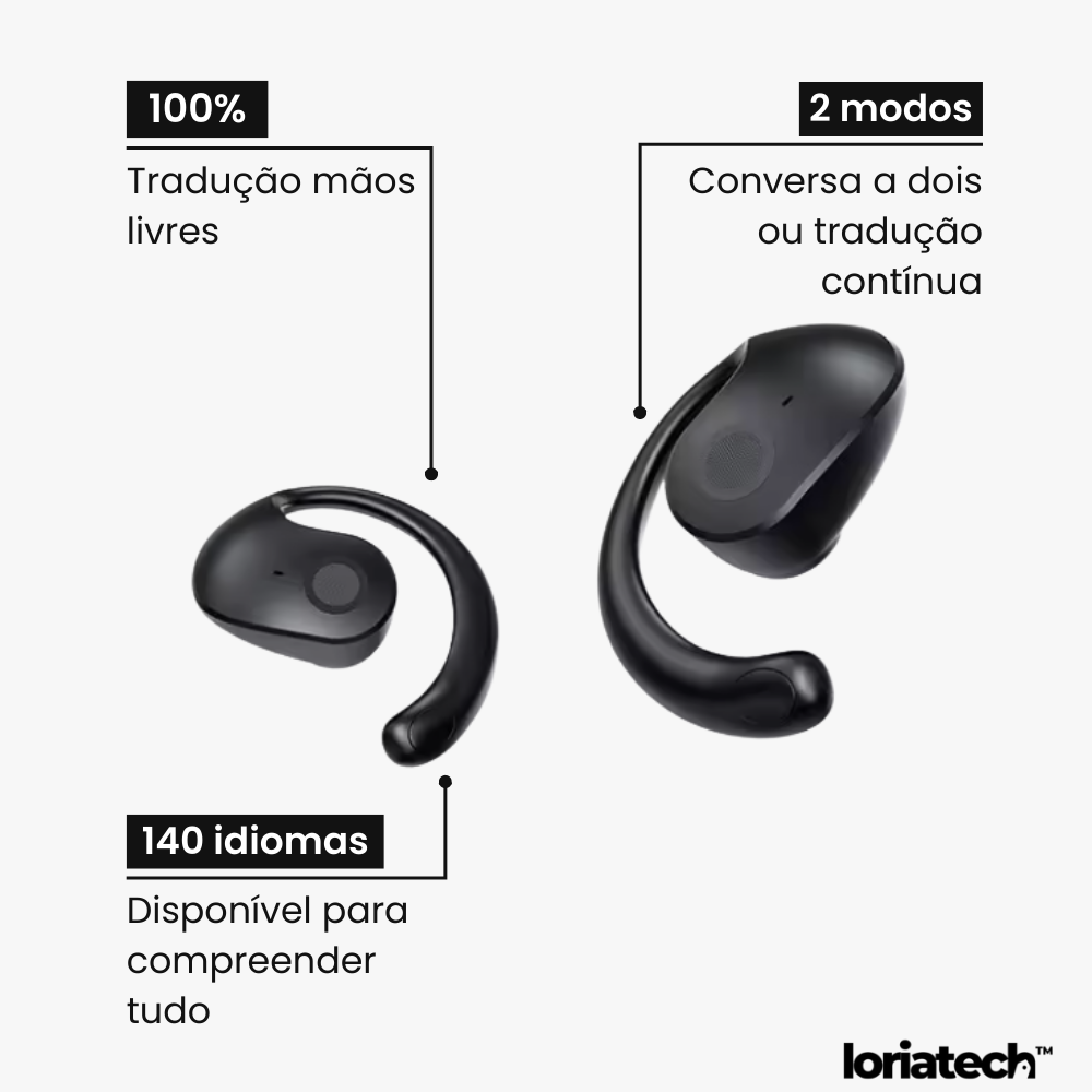 Auscultadores/Tradutores