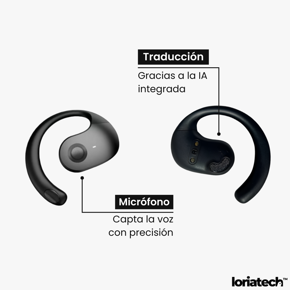 Auscultadores/Tradutores