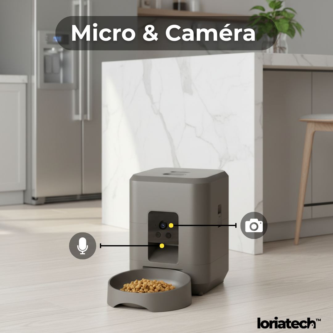 Distributeur Croquette Caméra