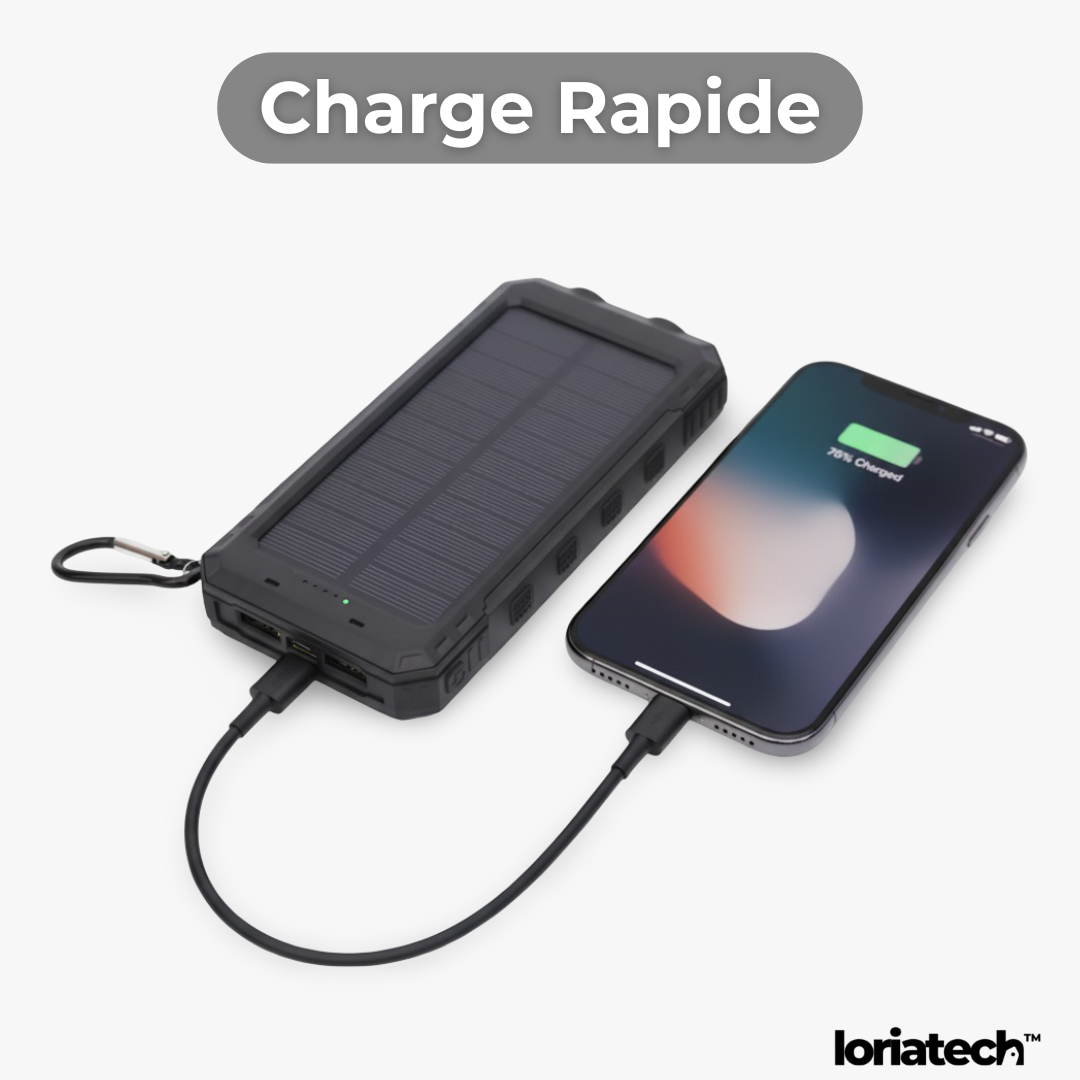 Batterie Externe Solaire