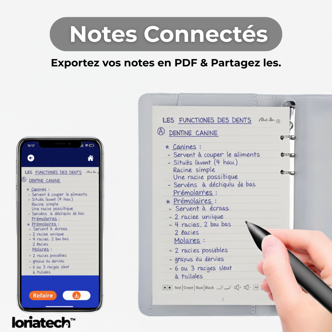 Bloc-notes Smart IA