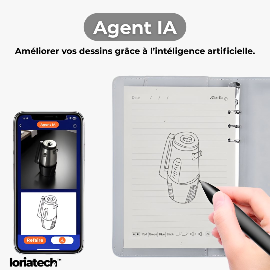 Bloc-notes Smart IA