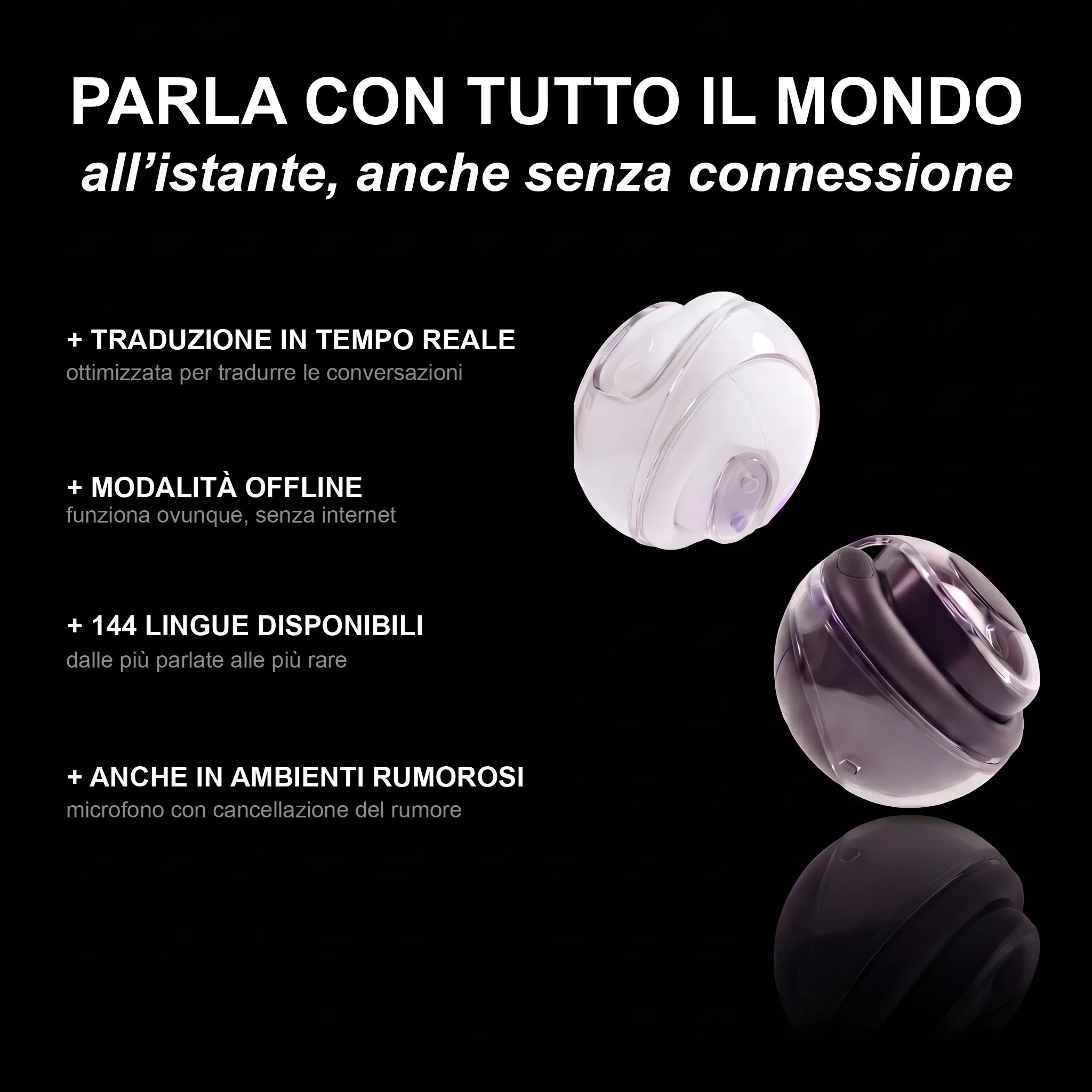 Auricolari Traduttori